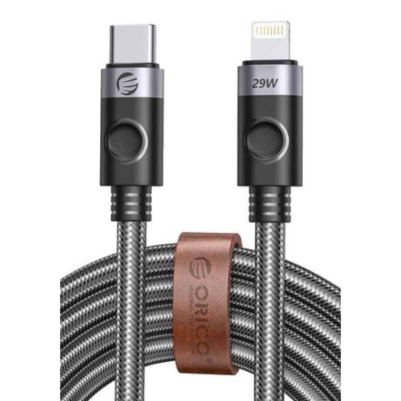 ORICO ORICO καλώδιο Lightning σε USB-C C2L, 29W, 480Mbps, 1m, μαύρο