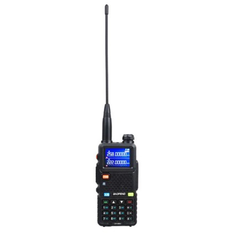 BAOFENG BAOFENG ασύρματος πομποδέκτης UV-5RH, VHF/UHF, 10W, μαύρος