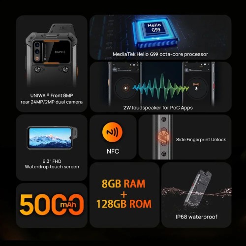 UNIWA UNIWA smartphone W999, 6.3