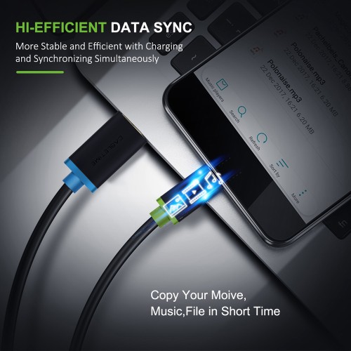 CABLETIME CABLETIME καλώδιο USB-C σε USB CT-C160-U33-CMAMG, 3A, 5Gbps, 3m, μαύρο