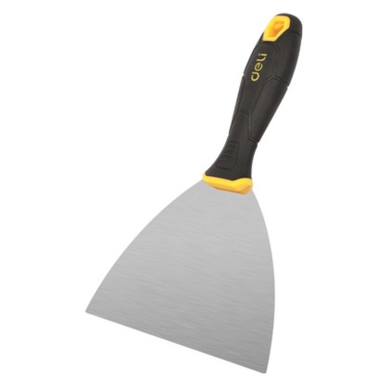 DELI DELI σπάτουλα DL-HD6 με αντιολισθητική λαβή, ανοξείδωτο ατσάλι, 148mm