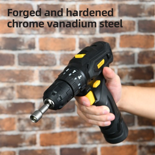 DELI DELI σετ καρυδάκια DL4808T για δραπανοκατσάβιδο, μαγνητικά, 8mm, εξάγωνα, 3τμχ