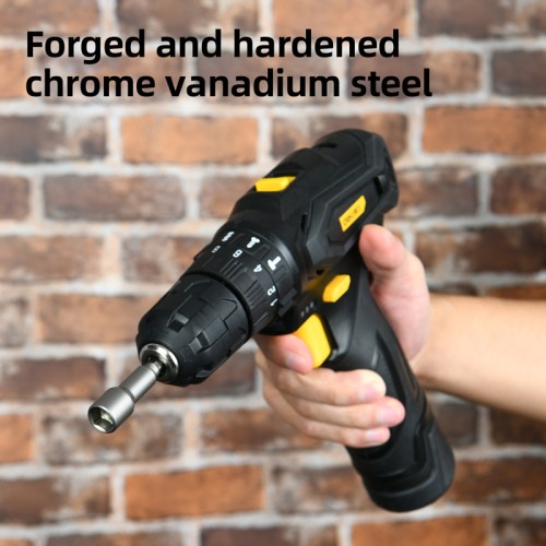 DELI DELI σετ καρυδάκια DL4812T για δραπανοκατσάβιδο, μαγνητικά, 12mm, εξάγωνα, 3τμχ