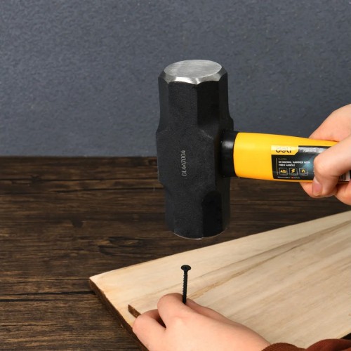 DELI DELI βαριοπούλα DL447004 με αντιολισθητική Fiberglass λαβή, 2kg, 425mm