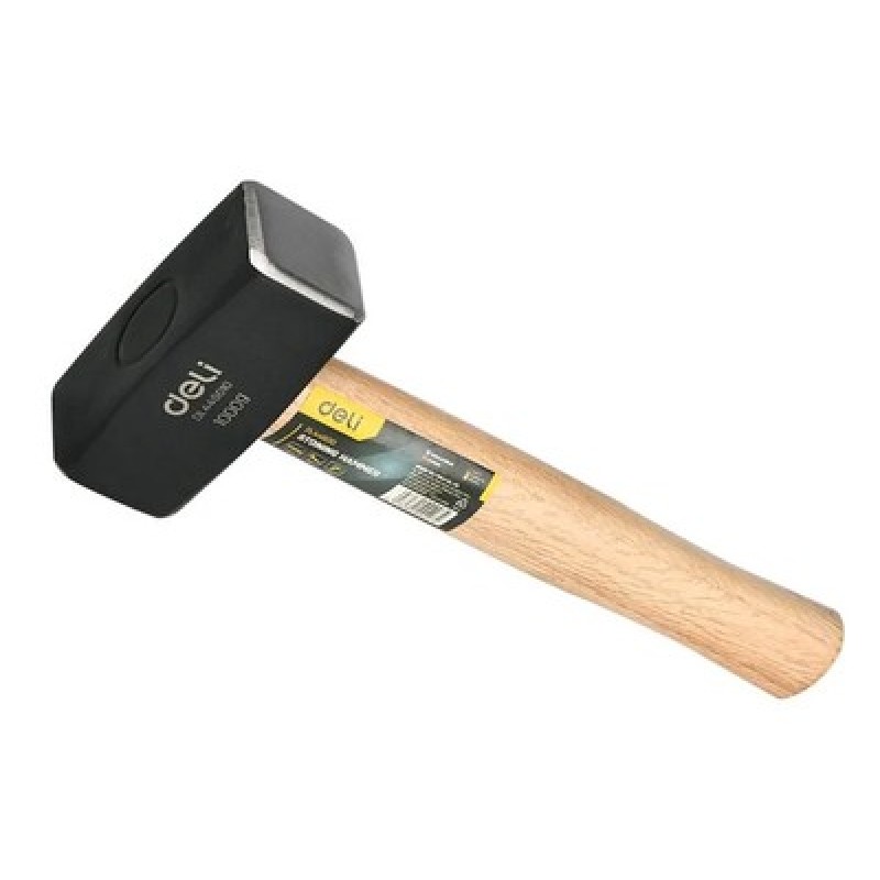 DELI DELI βαριοπούλα DL448010 με ξύλινη λαβή, 1000gr, 270mm