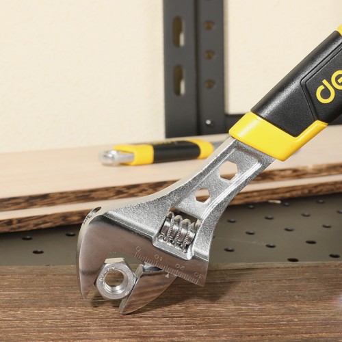 DELI DELI γαλλικό κλειδί DL30108, αντιολισθητική λαβή, ρυθμιζόμενο 0-30mm, 200mm