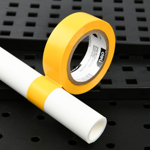 DELI DELI μονωτική ταινία υψηλής αντοχής DL5263, 18mm x 9.15m, κίτρινη