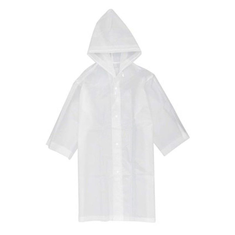 DELI DELI αδιάβροχη καμπαρντίνα DL553011 για παιδιά, 52x84cm, λευκή
