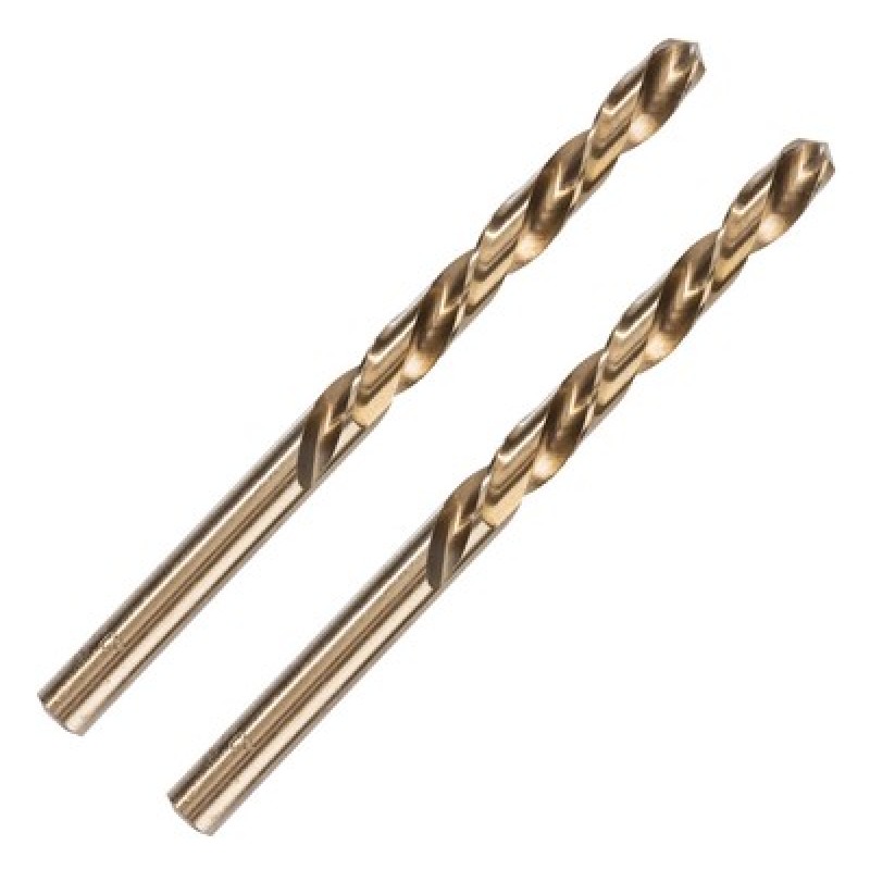 DELI DELI σετ τρυπάνια DH-MHZ020-E2 για μέταλλο, M35 HSS 5% κοβαλτίου, DIN 388, 2x49mm, κυλινδρικό, 2τμχ