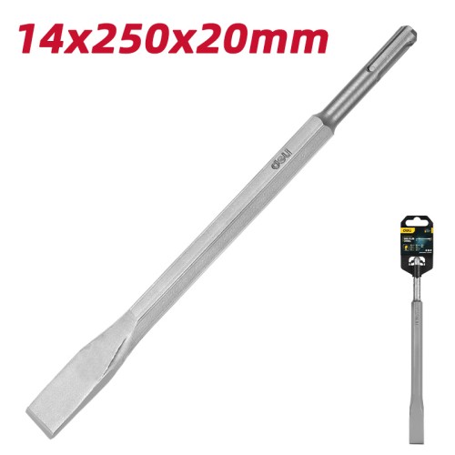 DELI DELI καλέμι DH-YBZ20250-E1 για κρουστικό δράπανο, SDS Plus, 20mm, 250mm