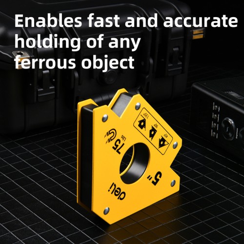 DELI DELI μαγνητική γωνία συγκόλλησης DL-HDW75 με 45°/90°/135° γωνίες, 5