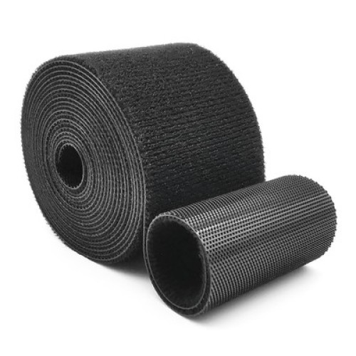 Powertech POWERTECH ταινία τύπου velcro TIES-080, 48mm, 5m, μαύρη
