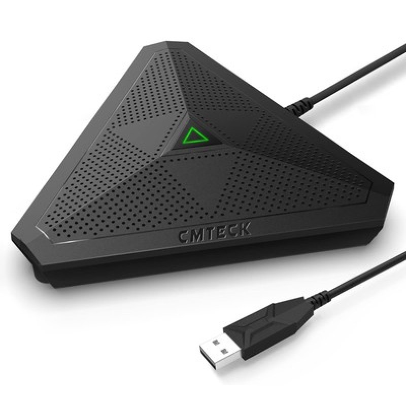 CMTECK CMTECK επιτραπέζιο μικρόφωνο M001, omnidirectional, USB, μαύρο