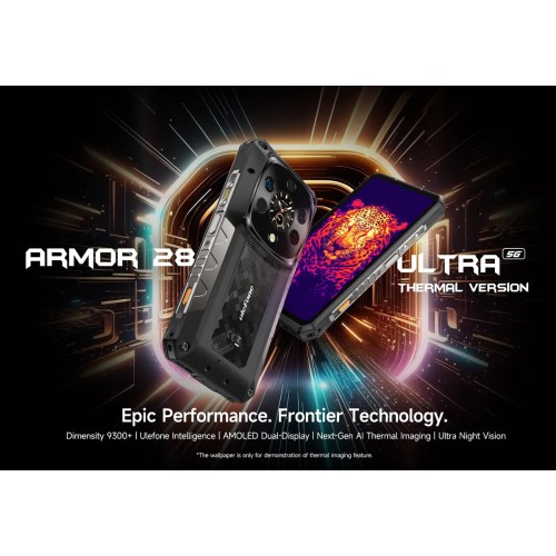ULEFONE ULEFONE smartphone Armor 28 Ultra Thermal, 6.67