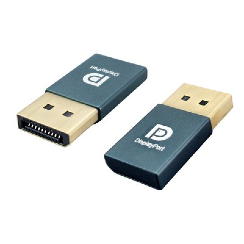 Powertech POWERTECH DisplayPort display emulator plug CAB-DP082 με LED, 4K/17Hz, γκρι