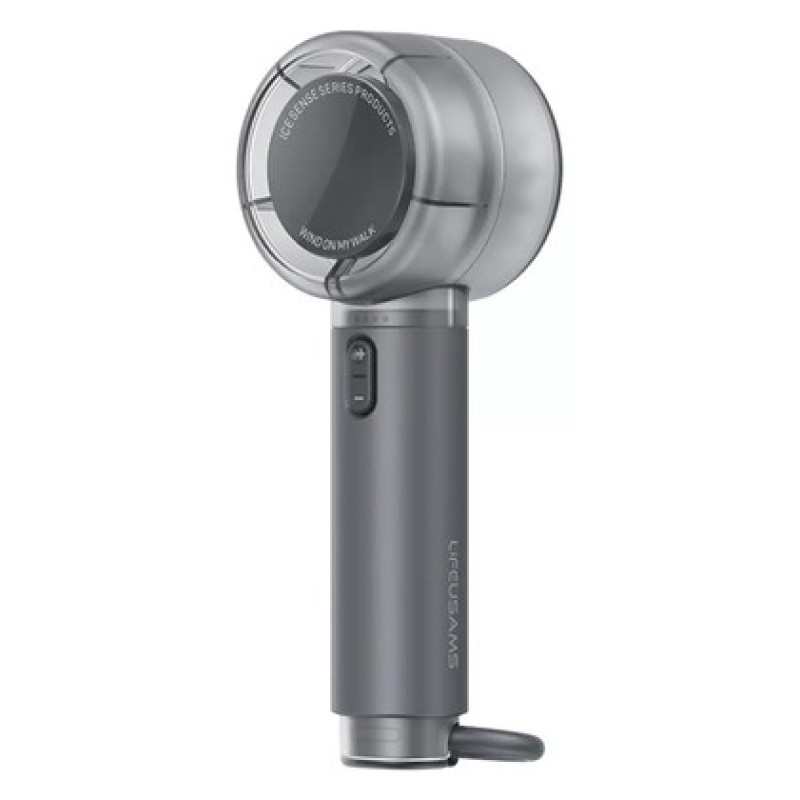 USAMS USAMS φορητός ανεμιστήρας LU01 με 5 ταχύτητες, 2000mAh, μαύρος