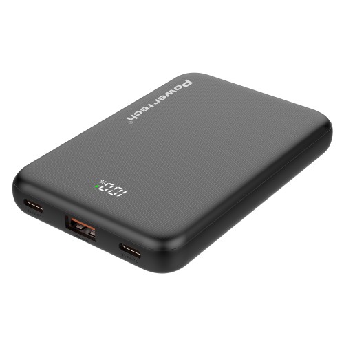 Powertech POWERTECH power bank PT-1502 με οθόνη, 10000mAh, 22.5W, μαύρο