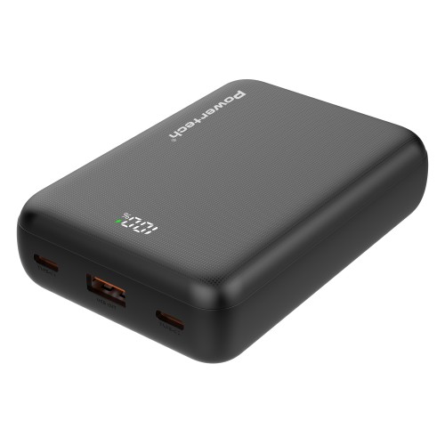 Powertech POWERTECH power bank PT-1503 με οθόνη, 20000mah, 22.5W, μαύρο
