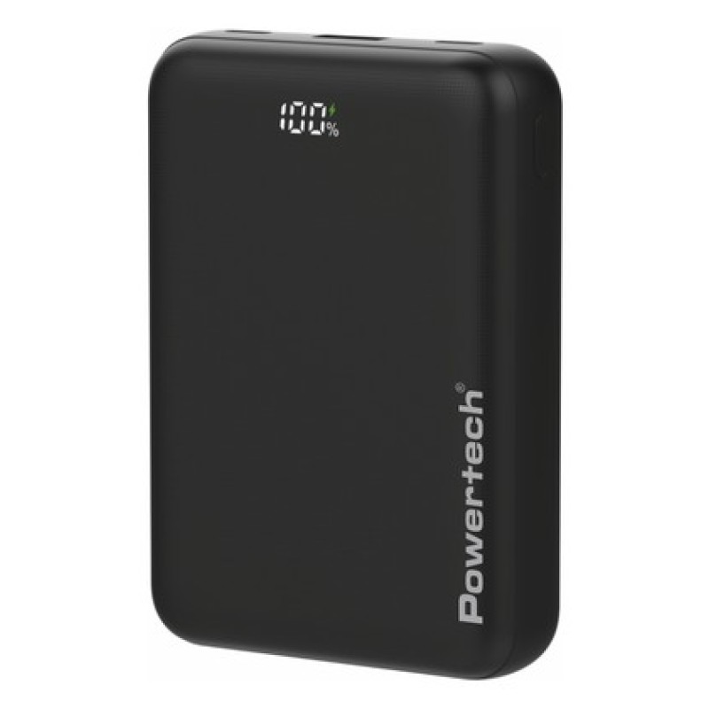 Powertech POWERTECH power bank PT-1503 με οθόνη, 20000mah, 22.5W, μαύρο