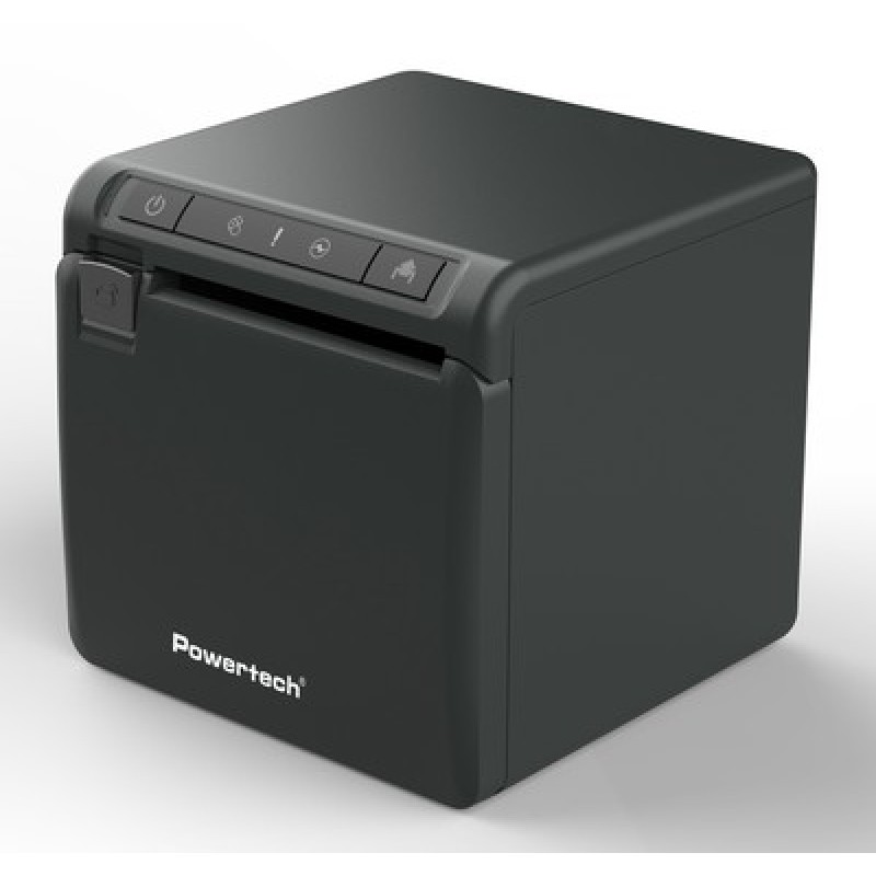 Powertech POWERTECH θερμικός εκτυπωτής αποδείξεων PT-1507, USB/Ethernet/Serial, auto cutter, μαύρος