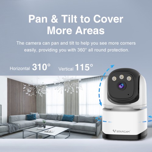 VSTARCAM VSTARCAM smart κάμερα CS995, 3MP, WiFi, PTZ, SD