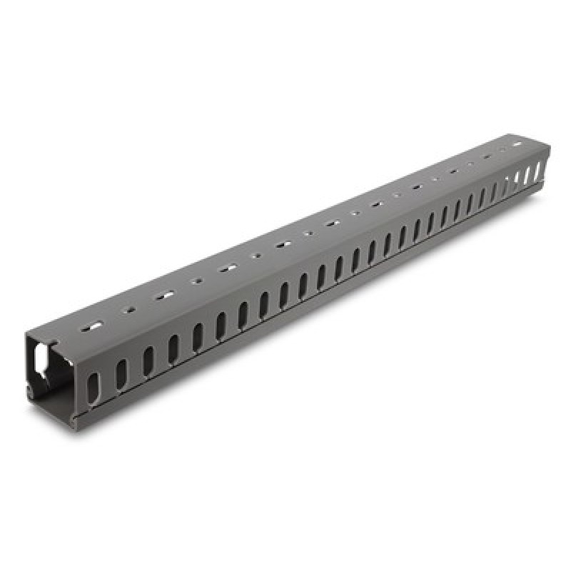 DELOCK DELOCK cable management 22029, πλαστικό, 40x40mm, 1m, γκρι