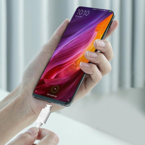 KAKUSIGA KAKUSIGA καλώδιο micro USB σε USB KSC-332, 2.4A, 480Mbps, 2m, λευκό