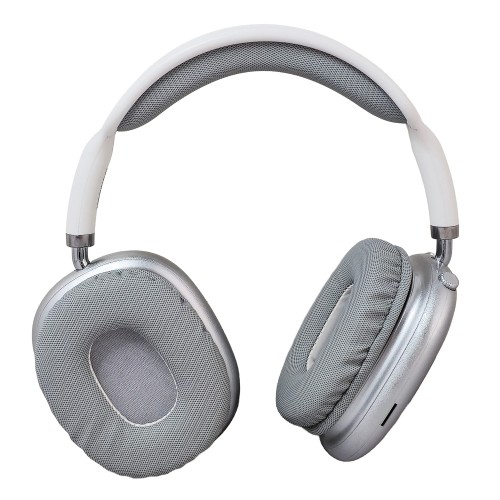 KAKUSIGA KAKUSIGA headphones KSC-1466, ασύρματα & ενσύρματα, micro SD, 40mm, 400mAh, ασημί
