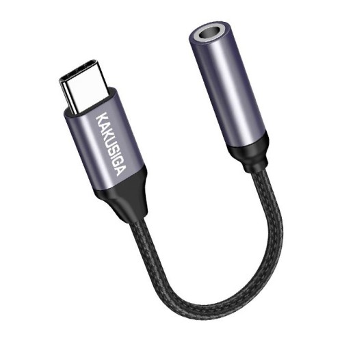 KAKUSIGA KAKUSIGA αντάπτορας USB-C σε 3.5mm KSC-428, γκρι