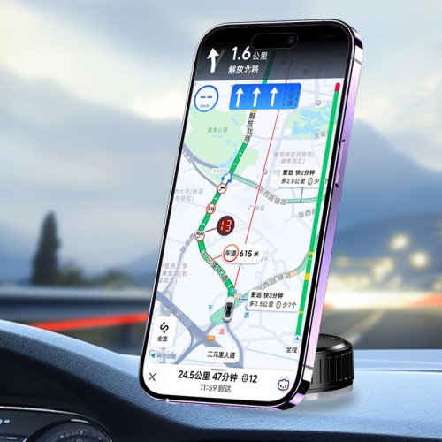 KAKUSIGA KAKUSIGA βάση smartphone αυτοκινήτου KSC-1718 για ταμπλό, μαγνητική, μαύρη