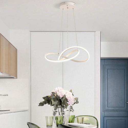 Powertech POWERTECH LED φωτιστικό οροφής HLL-0209, 48W, 4000K, Φ50cm x 120cm, λευκό