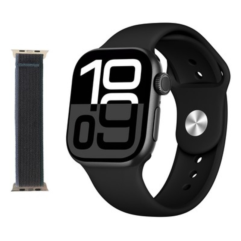 INTIME INTIME smartwatch A10 Pro με 2x λουράκια, heart rate, 2.04