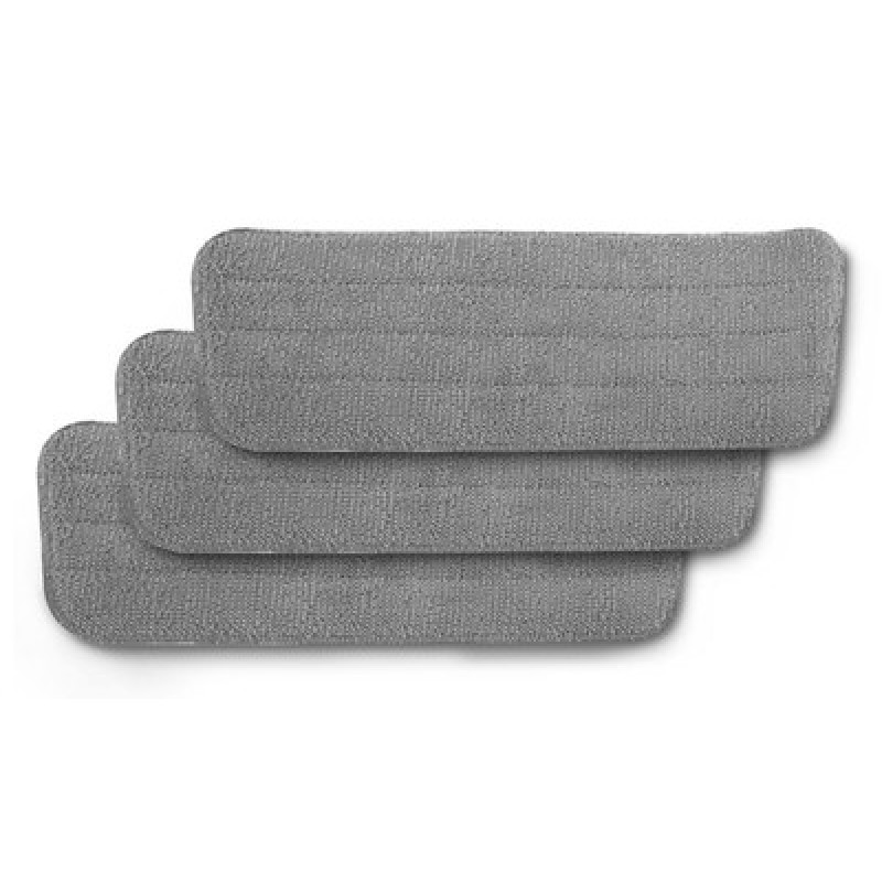 Esperanza ESPERANZA ανταλλακτικά πανιά μικροϊνών παρκετέζας EHS003SP3, 41.5x14cm, γκρι, 3τμχ