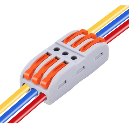 Powertech POWERTECH κλέμα σύνδεσης καλωδίων TOOL-0104, 3pin προς 3pin, 10τμχ