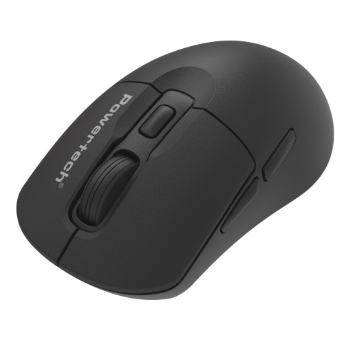 Powertech POWERTECH ασύρματο ποντίκι PT-1542, 2.4GHz, έως 5000DPI, αθόρυβο, μαύρο