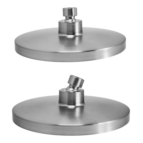 Bruno BRUNO κεφαλή ντους BRN-0267, πλαστική, στρογγυλή, Φ 20cm, ασημί