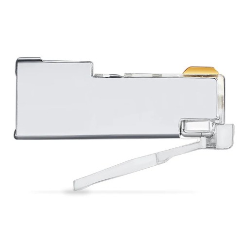 Powertech POWERTECH βύσμα RJ45 CAB-N448, ανοιχτού τύπου, Cat 6/6a FTP, μεταλλικό, ασημί, 50τμχ