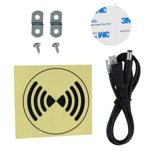 Brateck BRATECK ασύρματος φορτιστής για ηλεκτρικό γραφείο S08-22DSWW, μαύρος