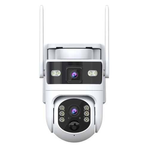 Powertech POWERTECH smart ηλιακή κάμερα PT-1547, dual lens, 4MP, 4G, PTZ, SD, IP65