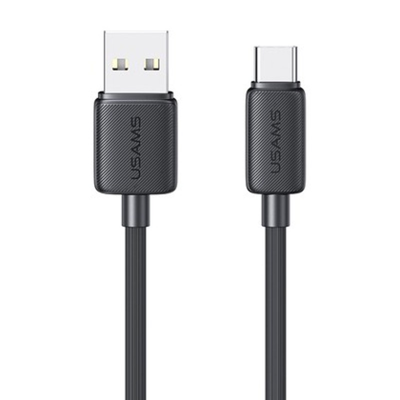USAMS USAMS καλώδιο USB-C σε USB US-SJ693, 3A, 480Mbps, 2m, μαύρο