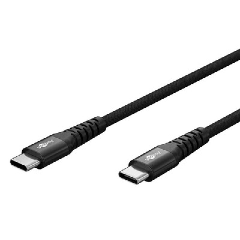 GOOBAY GOOBAY καλώδιο USB-C 73955, 60W, 480Mbps, 3m, μαύρο