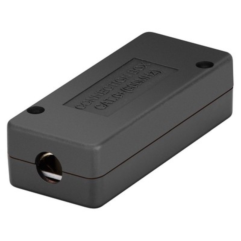 Powertech POWERTECH κυτίο σύνδεσης καλωδίων δικτύου NETW-0051, CAT 6/CAT 7, 600MHz, μαύρο