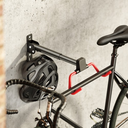 Brateck BRATECK επιτοίχια βάση ποδηλάτου LBM13-01, έως 30kg, μαύρη