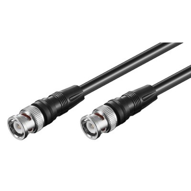 GOOBAY GOOBAY καλώδιο BNC 50086, RG58, 50 ohm, 2m, μαύρο