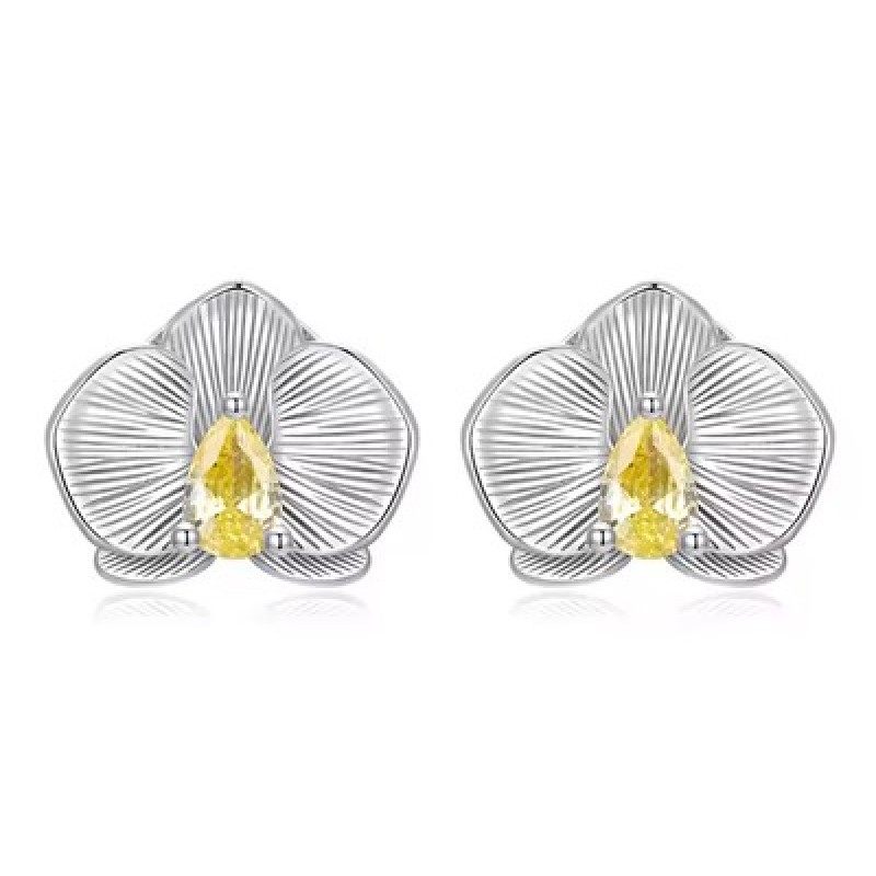 BAMOER BAMOER σκουλαρίκια καρφωτά BSE1170 με κυβική ζιρκόνια, ασήμι 925, ασήμι