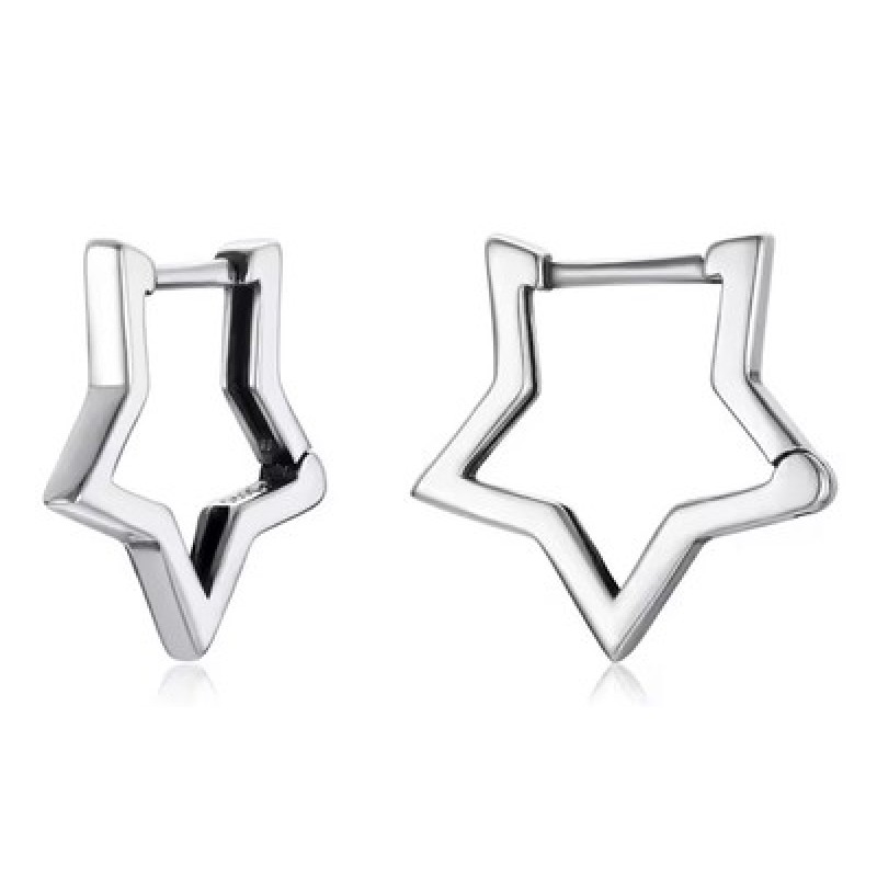 BAMOER BAMOER σκουλαρίκια κρίκοι SCE1136, ασήμι 925, ασημί