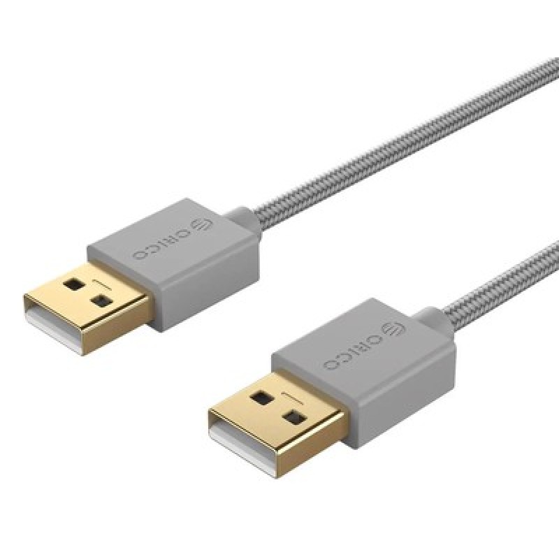 ORICO ORICO καλώδιο USB 2.0 U2-AA02, 480Mbps, 1m, γκρι