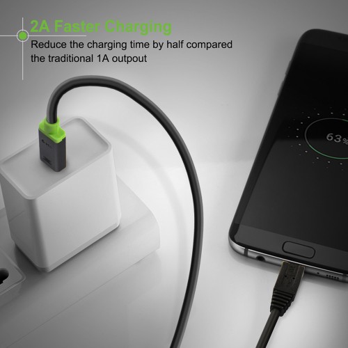 CABLETIME CABLETIME καλώδιο USB-C σε micro USB CT-U32-CMMCBG, 2A, 480Mbps, 1m, μαύρο