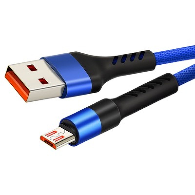CABLETIME CABLETIME καλώδιο micro USB σε USB CT-C165-P05, 2.4A, 480Mbps, 1m, μπλε