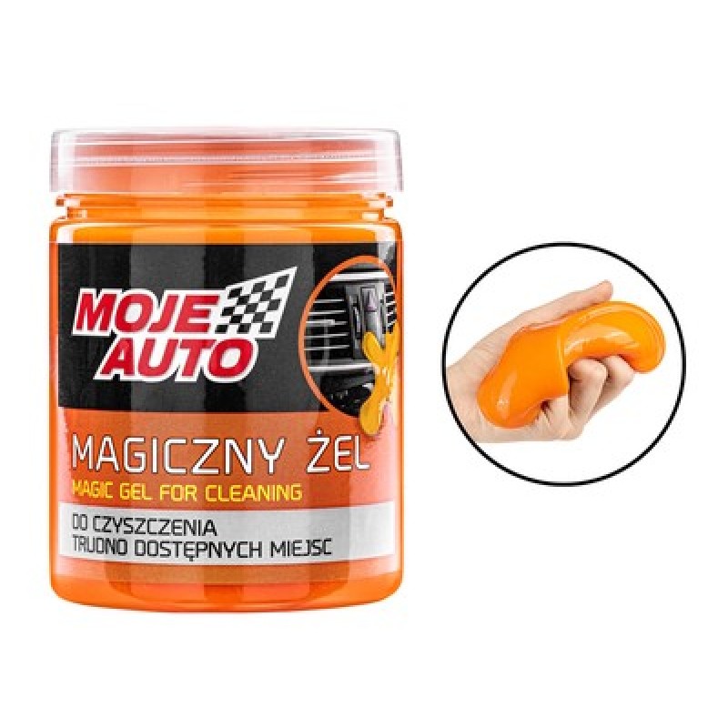 MOJE AUTO MOJE AUTO καθαριστικό gel επιφανειών 19-661, 200g, πορτοκαλί